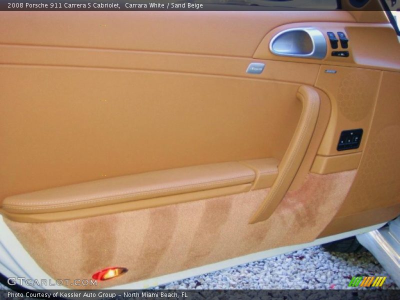 Door Panel of 2008 911 Carrera S Cabriolet