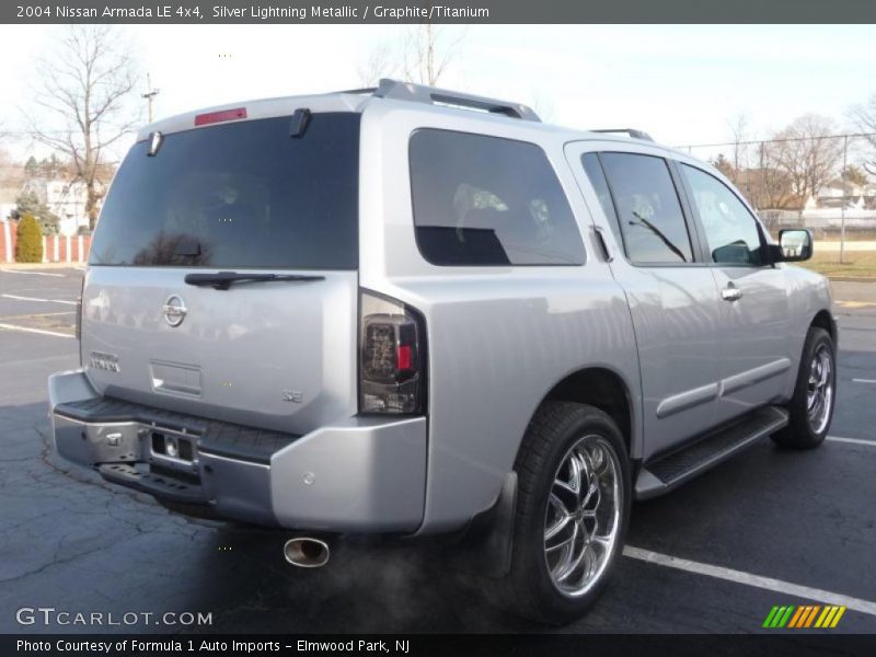 Silver Lightning Metallic / Graphite/Titanium 2004 Nissan Armada LE 4x4