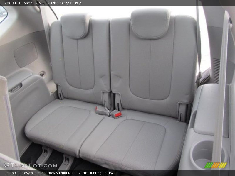Black Cherry / Gray 2008 Kia Rondo EX V6