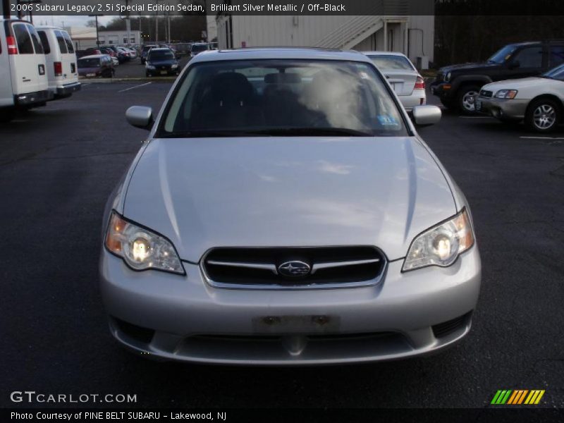 Brilliant Silver Metallic / Off-Black 2006 Subaru Legacy 2.5i Special Edition Sedan