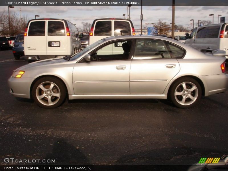 Brilliant Silver Metallic / Off-Black 2006 Subaru Legacy 2.5i Special Edition Sedan