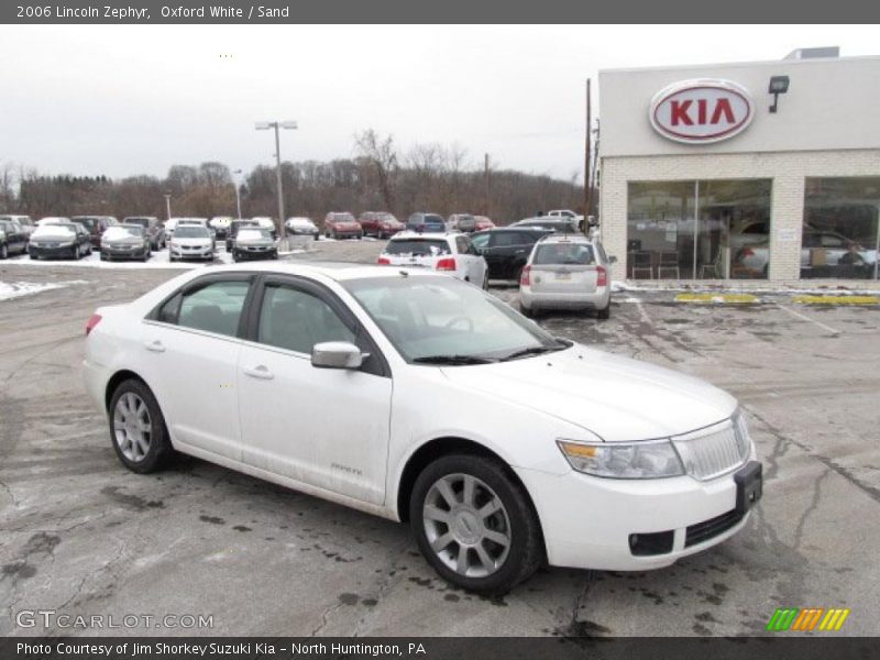 Oxford White / Sand 2006 Lincoln Zephyr