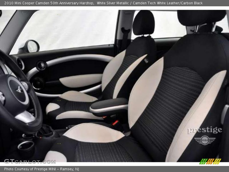  2010 Cooper Camden 50th Anniversary Hardtop Camden Tech White Leather/Carbon Black Interior