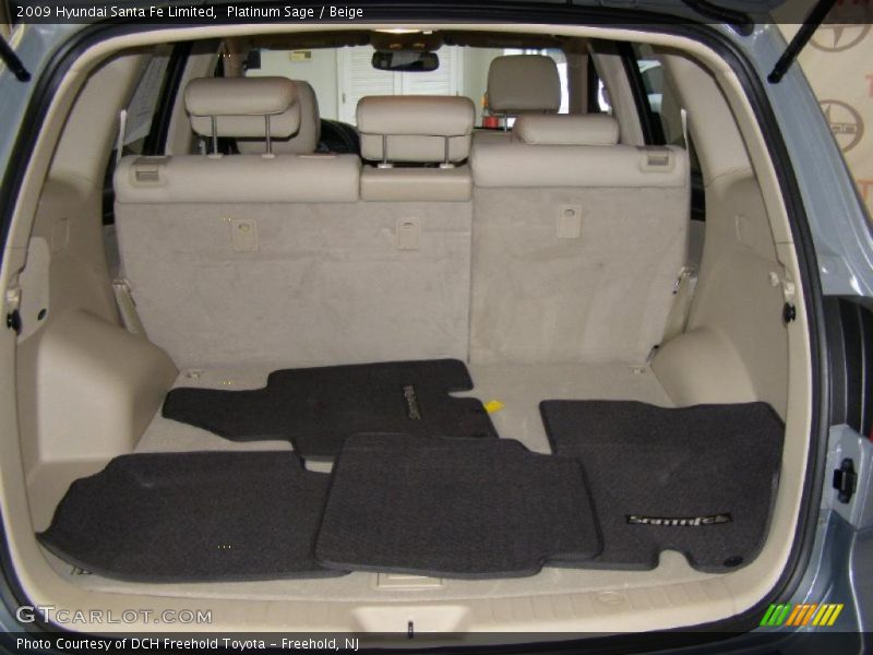  2009 Santa Fe Limited Trunk
