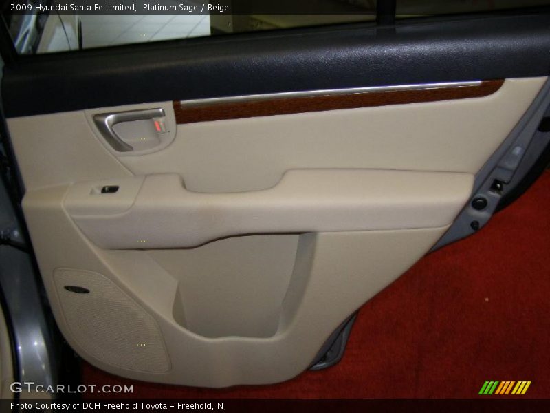 Door Panel of 2009 Santa Fe Limited