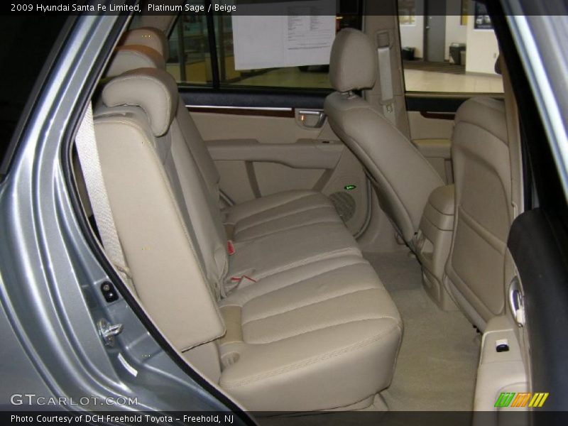  2009 Santa Fe Limited Beige Interior