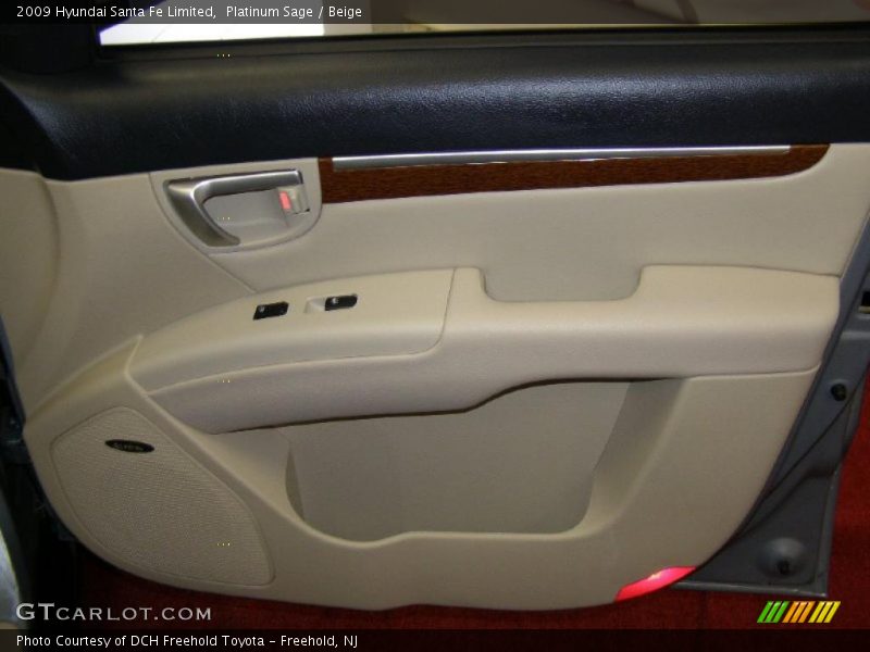 Door Panel of 2009 Santa Fe Limited