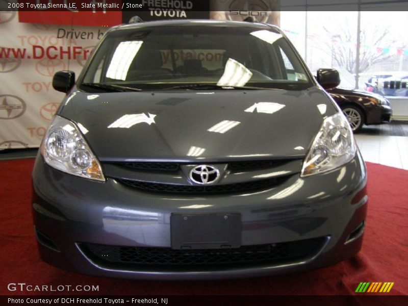 Slate Metallic / Stone 2008 Toyota Sienna LE