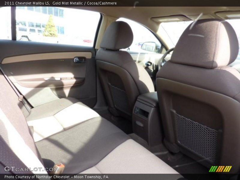 Gold Mist Metallic / Cocoa/Cashmere 2011 Chevrolet Malibu LS