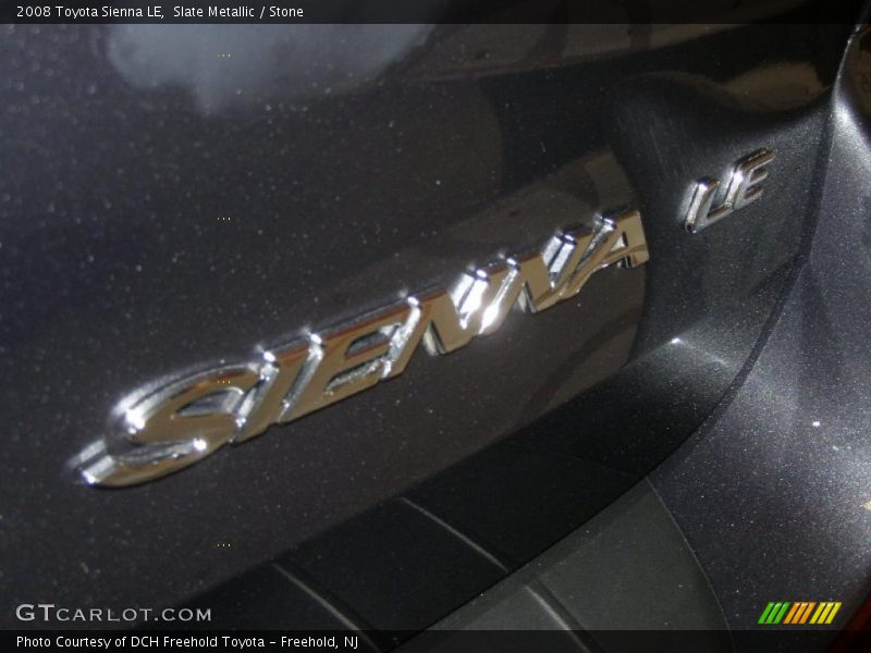 Slate Metallic / Stone 2008 Toyota Sienna LE