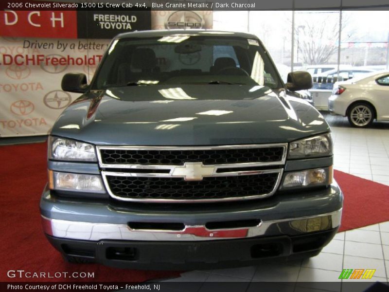 Blue Granite Metallic / Dark Charcoal 2006 Chevrolet Silverado 1500 LS Crew Cab 4x4