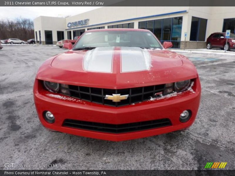 Victory Red / Gray 2011 Chevrolet Camaro LT/RS Coupe