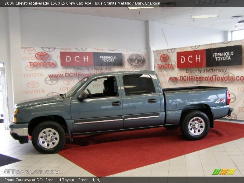 Blue Granite Metallic / Dark Charcoal 2006 Chevrolet Silverado 1500 LS Crew Cab 4x4