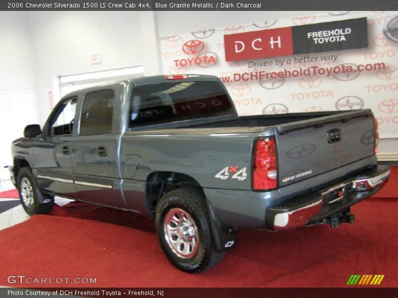 Blue Granite Metallic / Dark Charcoal 2006 Chevrolet Silverado 1500 LS Crew Cab 4x4