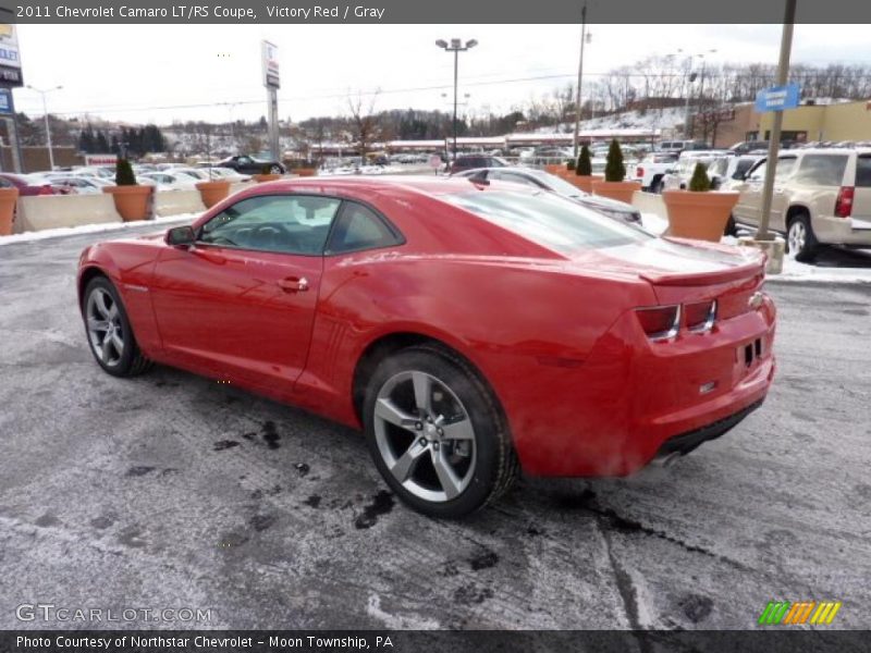 Victory Red / Gray 2011 Chevrolet Camaro LT/RS Coupe