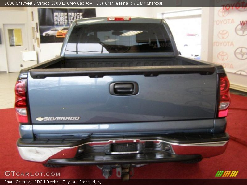 Blue Granite Metallic / Dark Charcoal 2006 Chevrolet Silverado 1500 LS Crew Cab 4x4