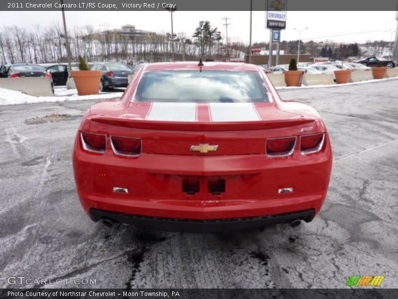 Victory Red / Gray 2011 Chevrolet Camaro LT/RS Coupe