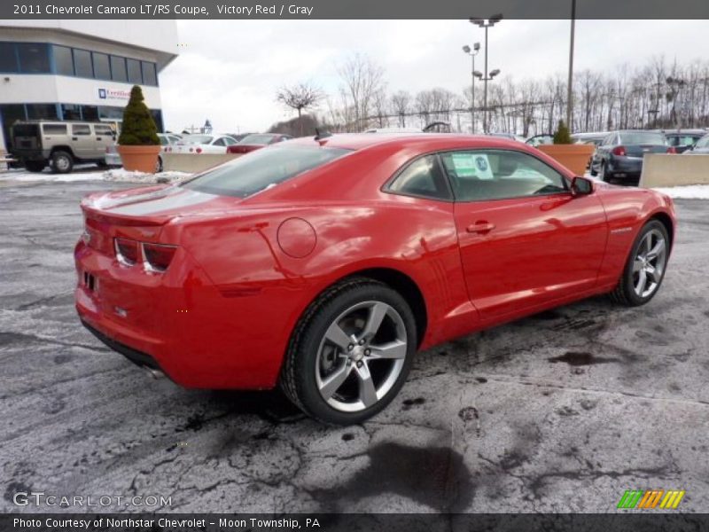 Victory Red / Gray 2011 Chevrolet Camaro LT/RS Coupe