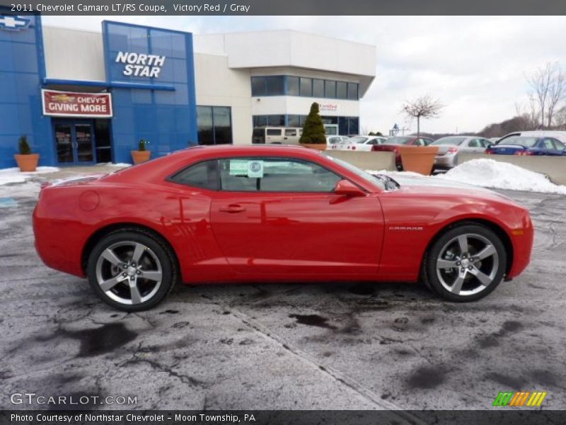 Victory Red / Gray 2011 Chevrolet Camaro LT/RS Coupe