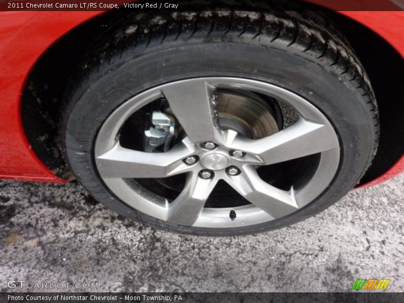 Victory Red / Gray 2011 Chevrolet Camaro LT/RS Coupe