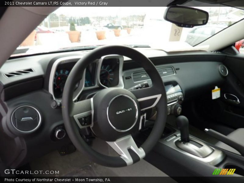 Victory Red / Gray 2011 Chevrolet Camaro LT/RS Coupe
