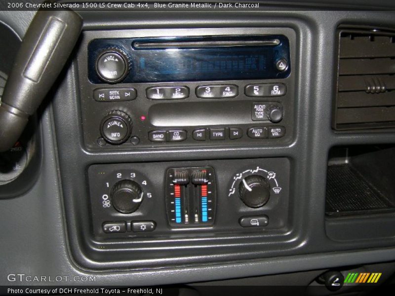 Blue Granite Metallic / Dark Charcoal 2006 Chevrolet Silverado 1500 LS Crew Cab 4x4
