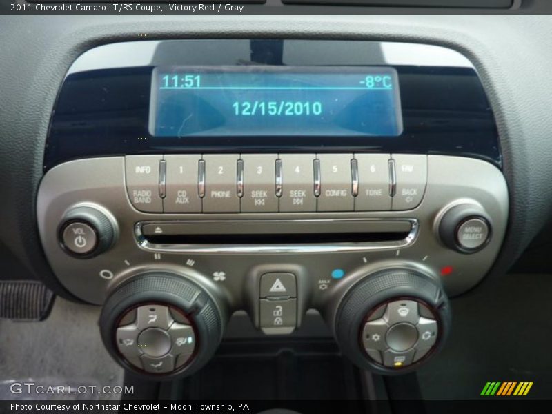 Victory Red / Gray 2011 Chevrolet Camaro LT/RS Coupe