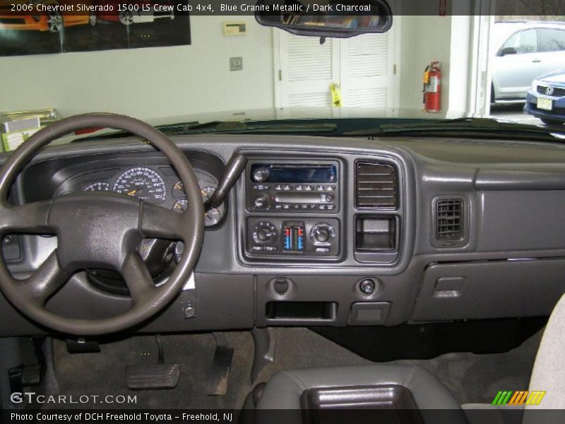 Blue Granite Metallic / Dark Charcoal 2006 Chevrolet Silverado 1500 LS Crew Cab 4x4