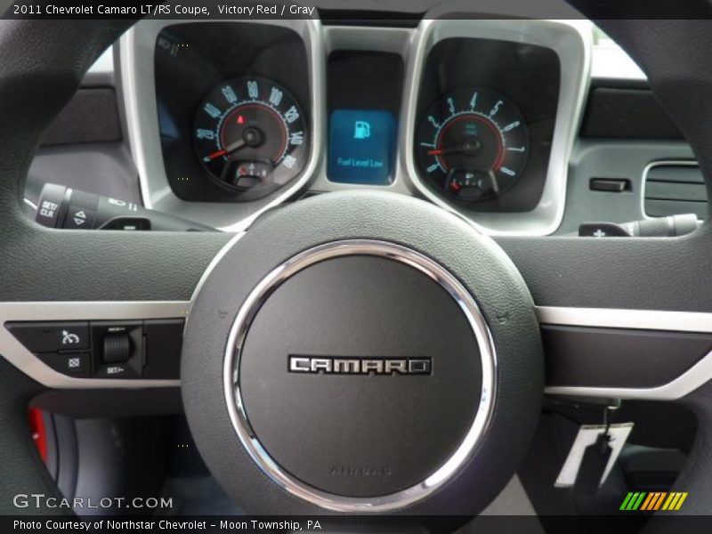 Victory Red / Gray 2011 Chevrolet Camaro LT/RS Coupe