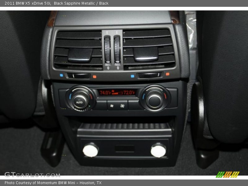Black Sapphire Metallic / Black 2011 BMW X5 xDrive 50i