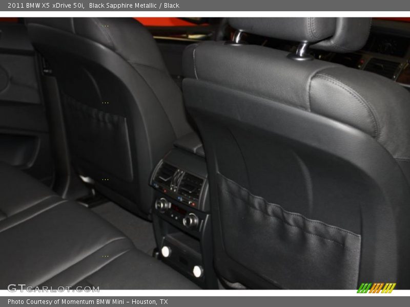 Black Sapphire Metallic / Black 2011 BMW X5 xDrive 50i
