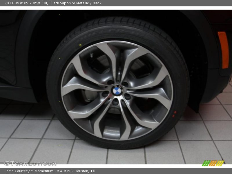 Black Sapphire Metallic / Black 2011 BMW X5 xDrive 50i