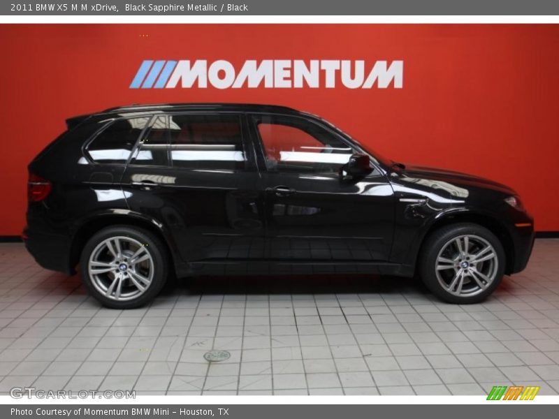Black Sapphire Metallic / Black 2011 BMW X5 M M xDrive