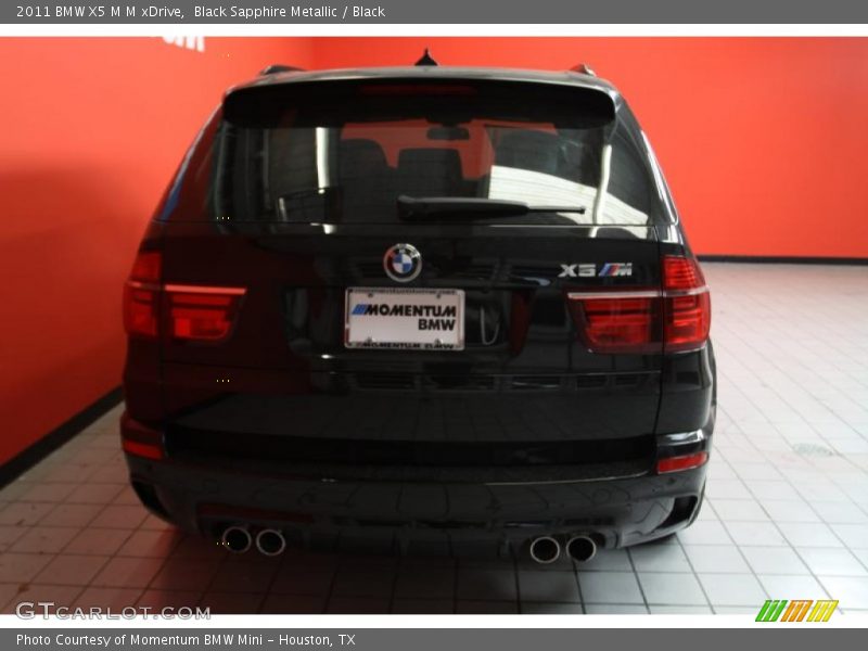 Black Sapphire Metallic / Black 2011 BMW X5 M M xDrive