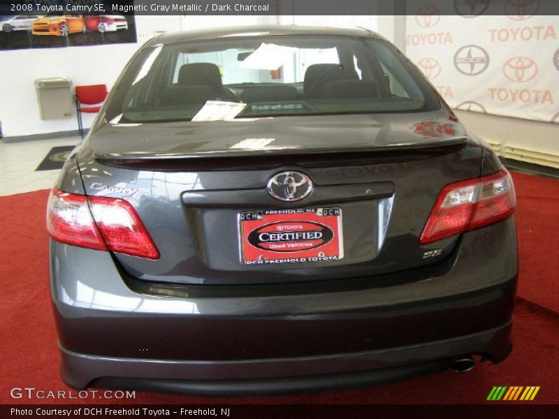Magnetic Gray Metallic / Dark Charcoal 2008 Toyota Camry SE
