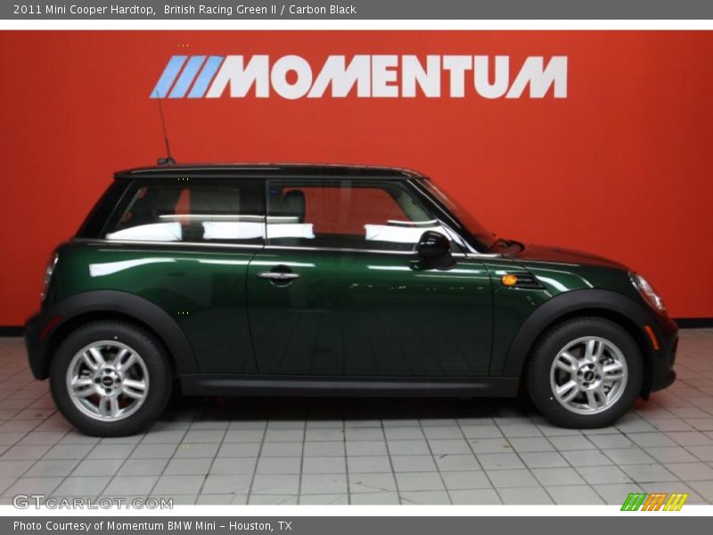 British Racing Green II / Carbon Black 2011 Mini Cooper Hardtop