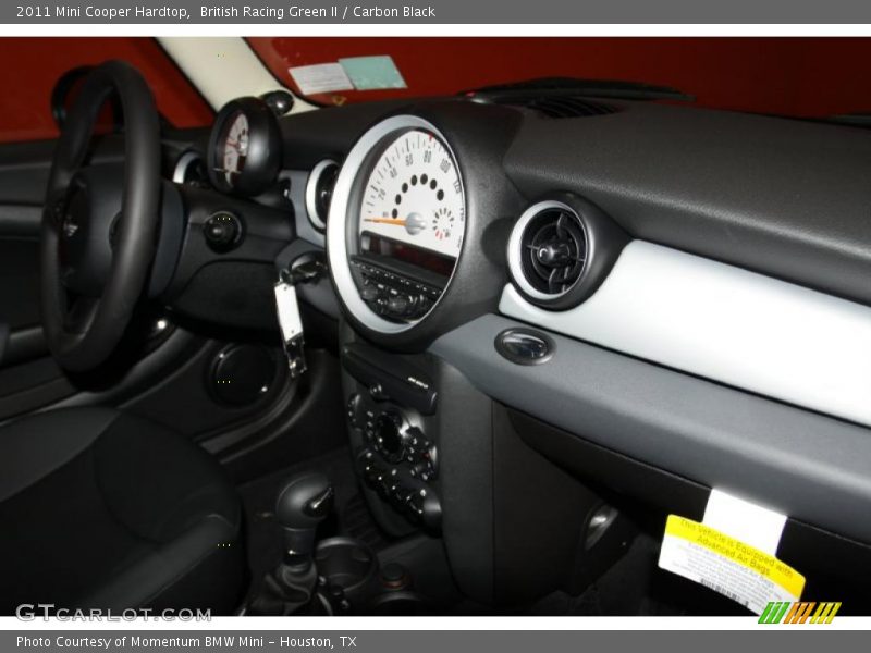 British Racing Green II / Carbon Black 2011 Mini Cooper Hardtop