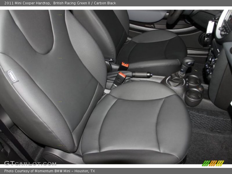 British Racing Green II / Carbon Black 2011 Mini Cooper Hardtop