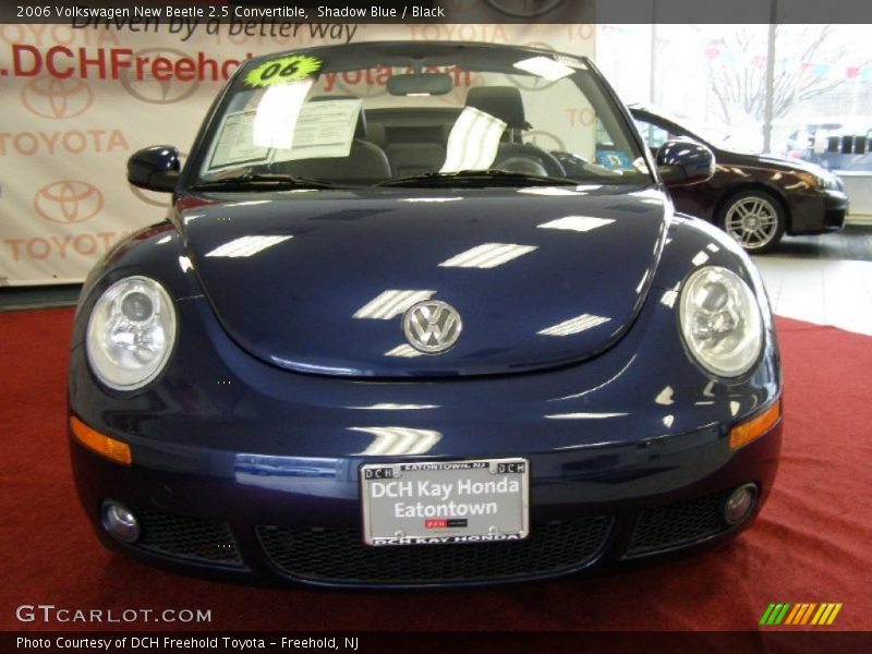 Shadow Blue / Black 2006 Volkswagen New Beetle 2.5 Convertible