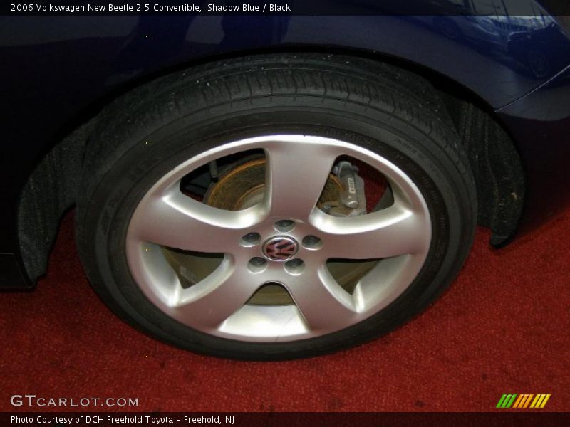 Shadow Blue / Black 2006 Volkswagen New Beetle 2.5 Convertible