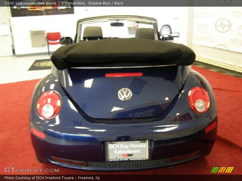 Shadow Blue / Black 2006 Volkswagen New Beetle 2.5 Convertible