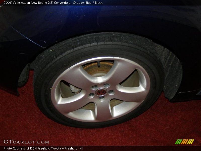 Shadow Blue / Black 2006 Volkswagen New Beetle 2.5 Convertible