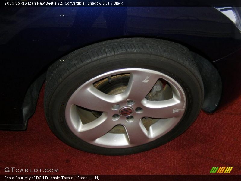 Shadow Blue / Black 2006 Volkswagen New Beetle 2.5 Convertible