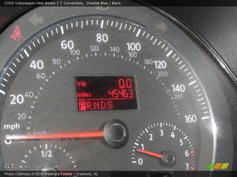 Shadow Blue / Black 2006 Volkswagen New Beetle 2.5 Convertible