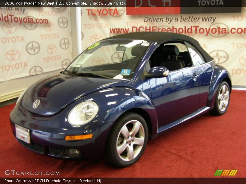 Shadow Blue / Black 2006 Volkswagen New Beetle 2.5 Convertible