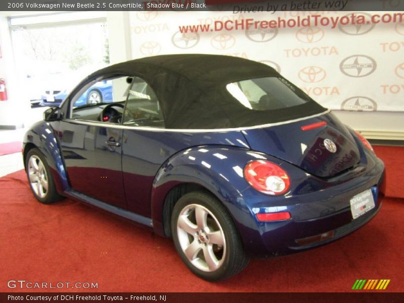 Shadow Blue / Black 2006 Volkswagen New Beetle 2.5 Convertible