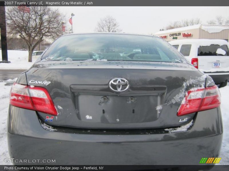 Magnetic Gray Metallic / Ash 2007 Toyota Camry LE