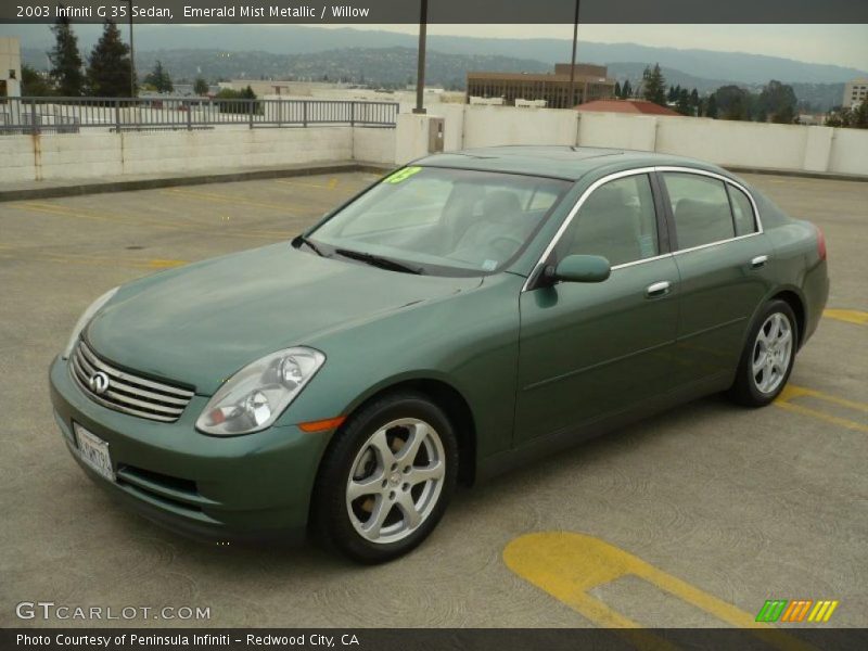 Front 3/4 View of 2003 G 35 Sedan
