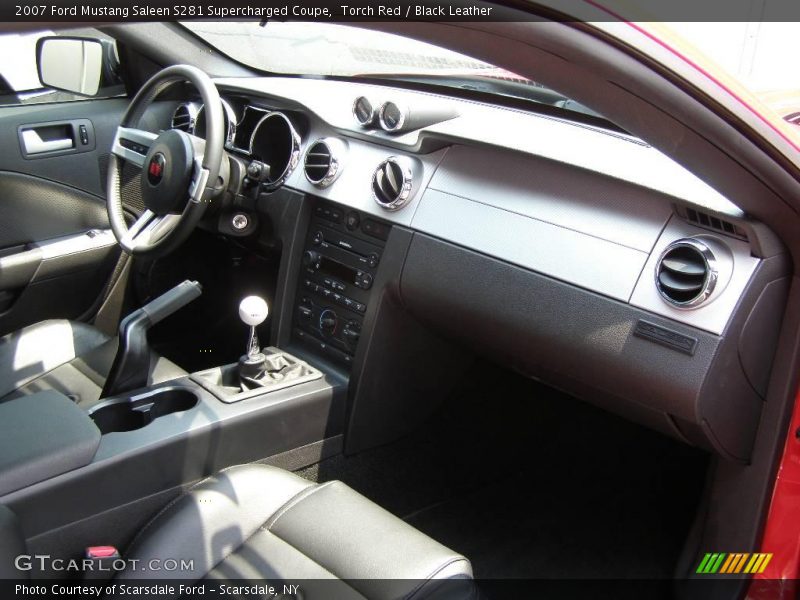Torch Red / Black Leather 2007 Ford Mustang Saleen S281 Supercharged Coupe