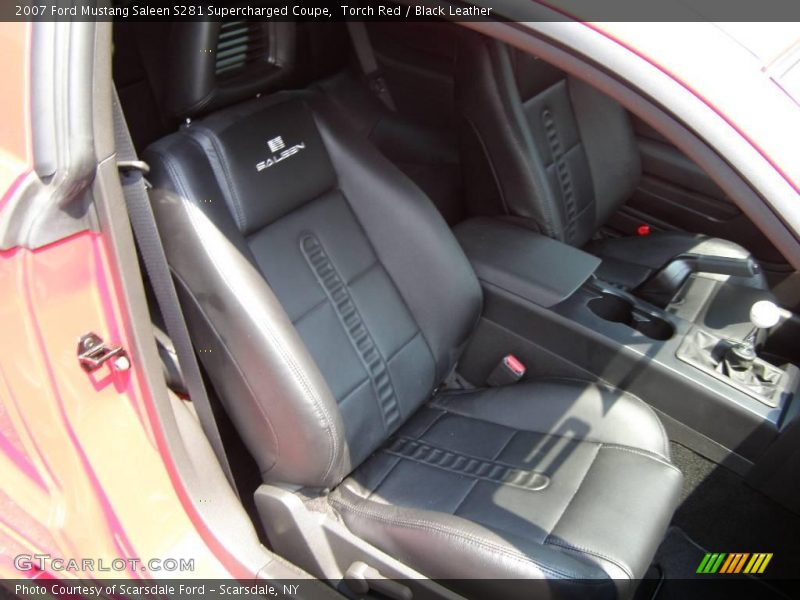 Torch Red / Black Leather 2007 Ford Mustang Saleen S281 Supercharged Coupe